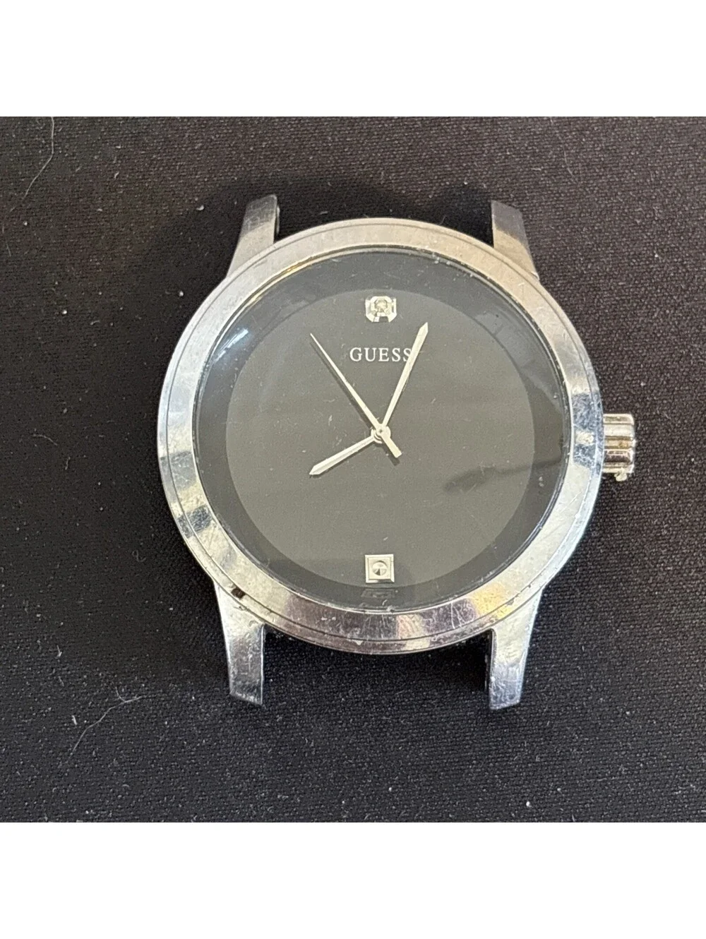 Guess stainless steel caseback engraved with the model number U11576G1 untested